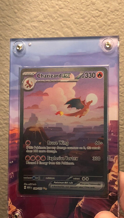 Charizard 199/165 Display Extended Art Case